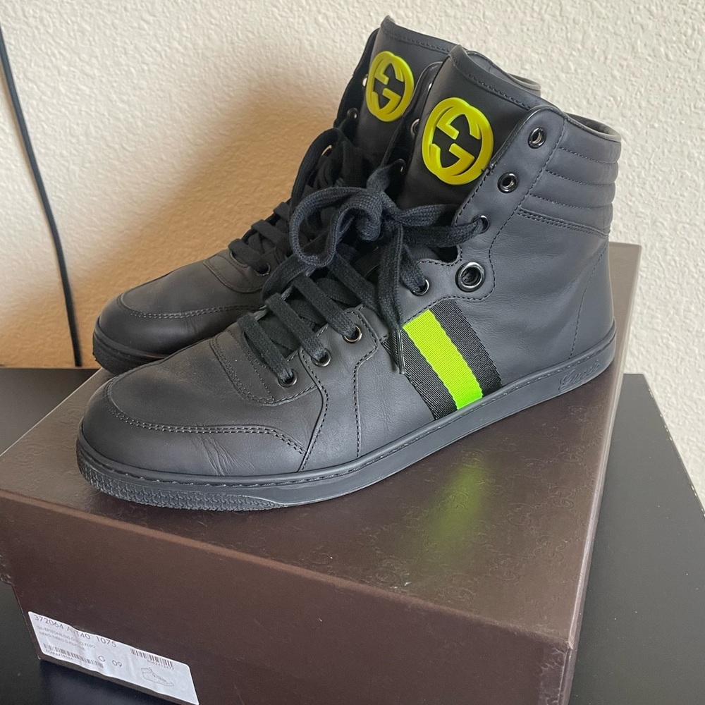 Gucci GG Viaggio High Fashion High Top Sneakers